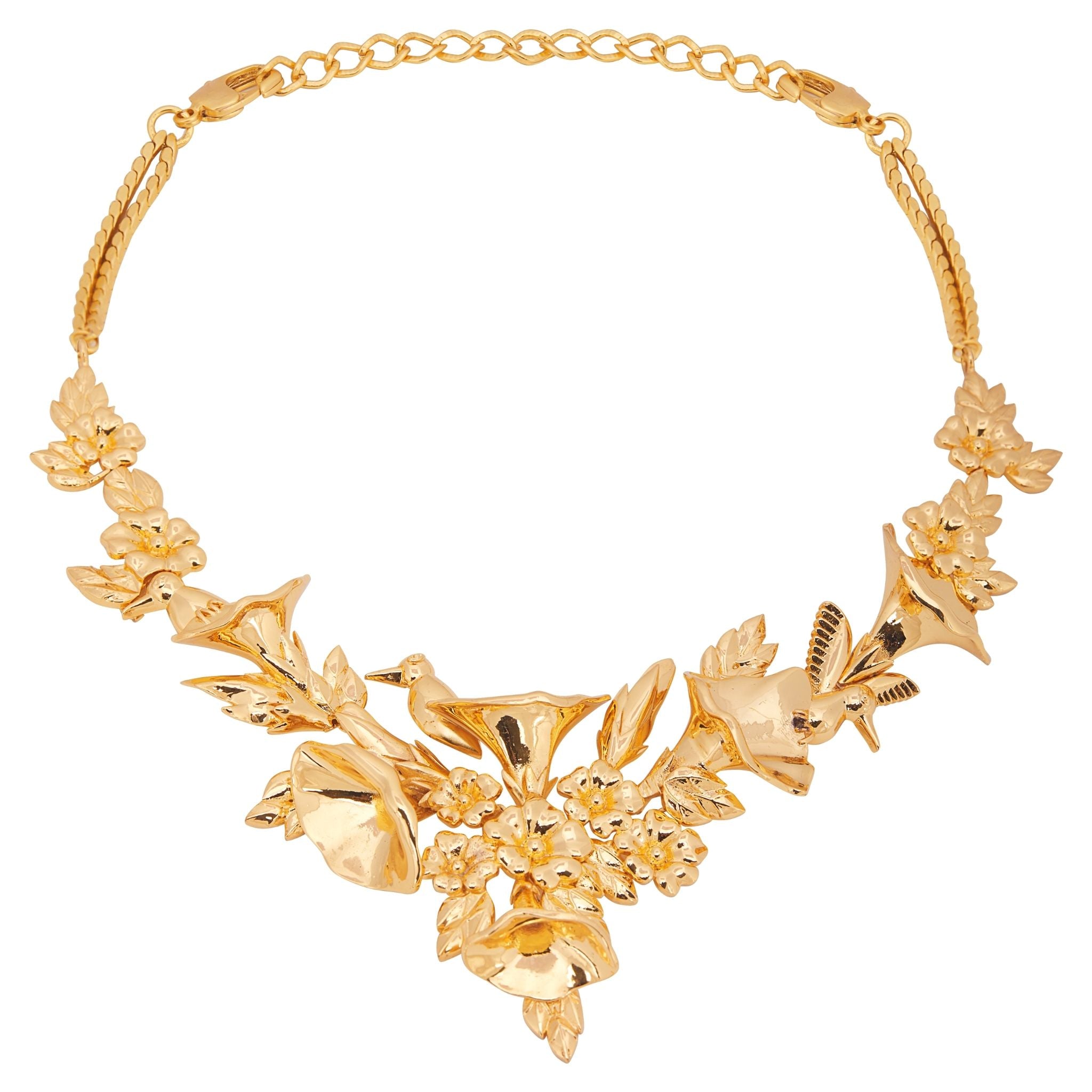 Jewellery Garden Gold Necklace Latest Designs 2019 Opalina- Sylva